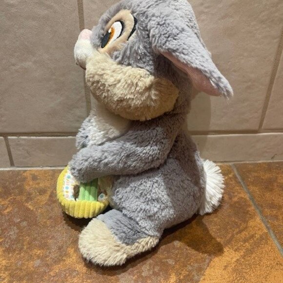 Disney Hallmark Thumper Plush with Easter Basket Stuffed Animal Bunny Rabbit 10" - Picture 5 of 6